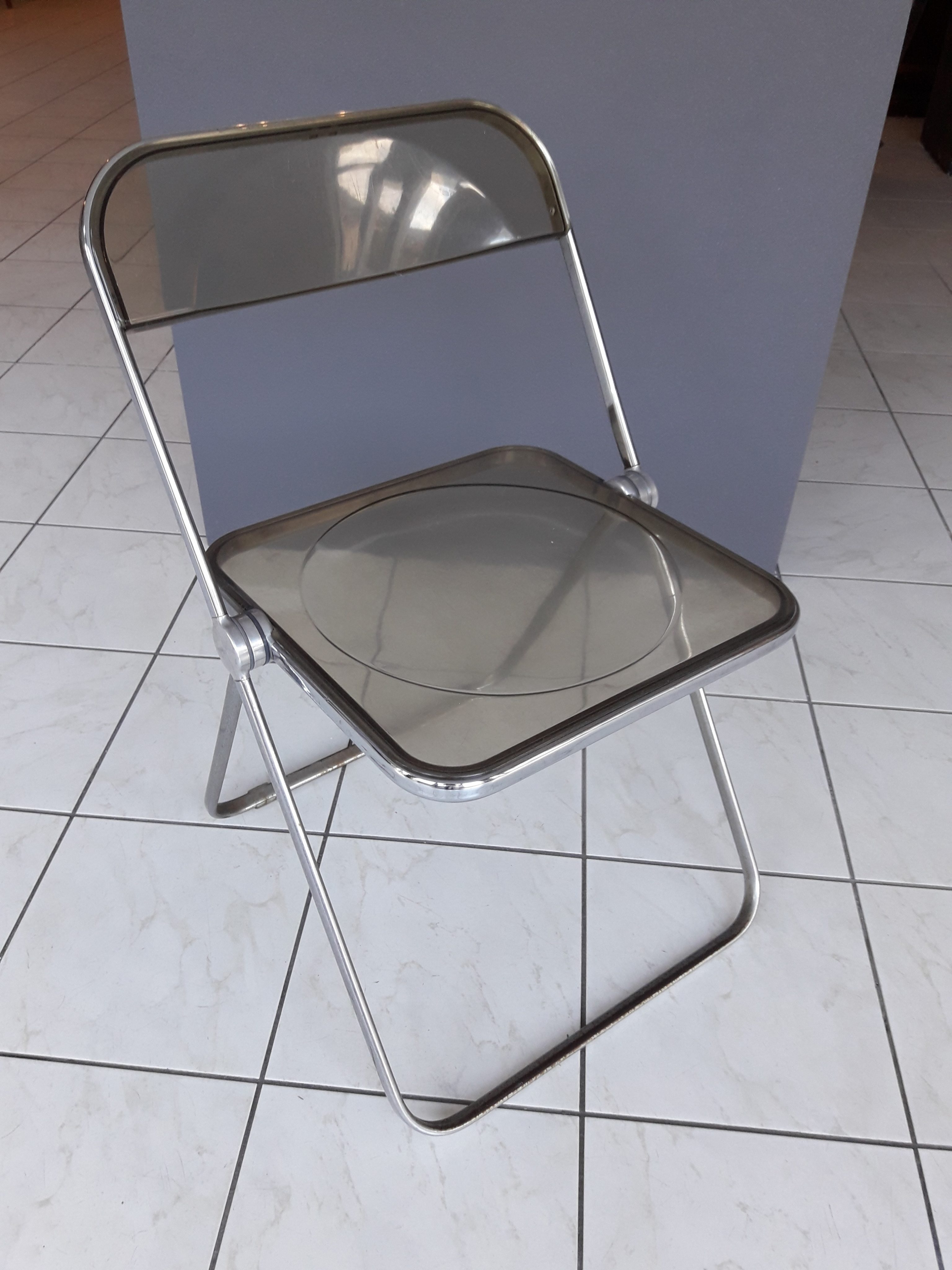 Sedia Plia Di Cassina Originale Anni 60 70 Conservata